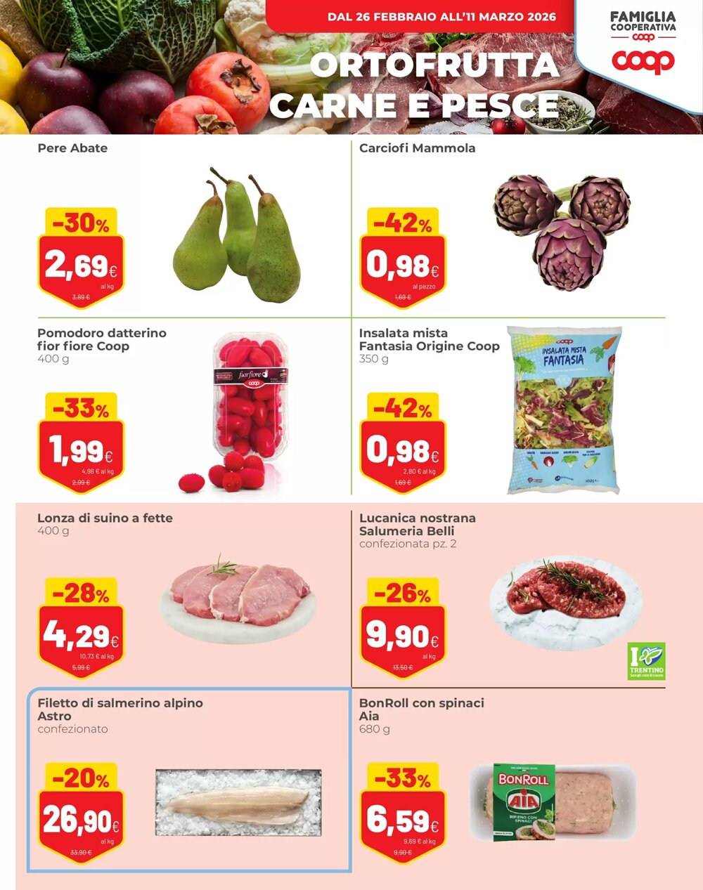 Volantino promozionale Coop  valide dal 26/02/2026 - Pagina 3.