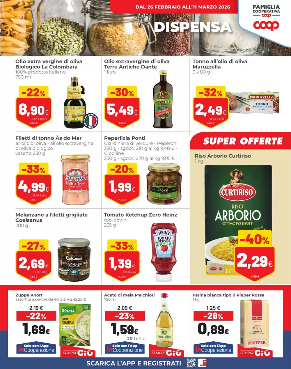 Volantino promozionale Coop  valide dal 26/02/2026 - Pagina 9.