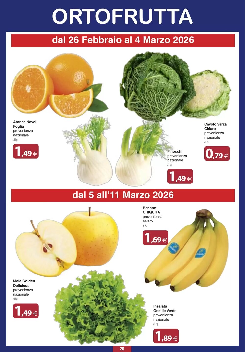 Volantino promozionale Docks Cash&Carry  valide dal 26/02/2026 - Pagina 20.