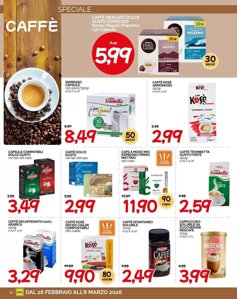 Volantino promozionale Hardis  valide dal 26/02/2026 - Pagina 10.