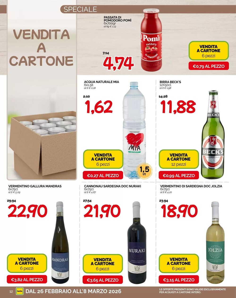 Volantino promozionale Hardis  valide dal 26/02/2026 - Pagina 12.