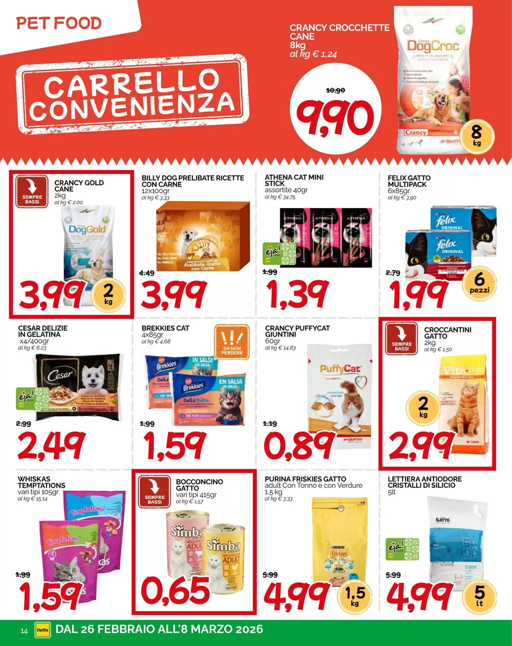 Volantino promozionale Hardis  valide dal 26/02/2026 - Pagina 14.