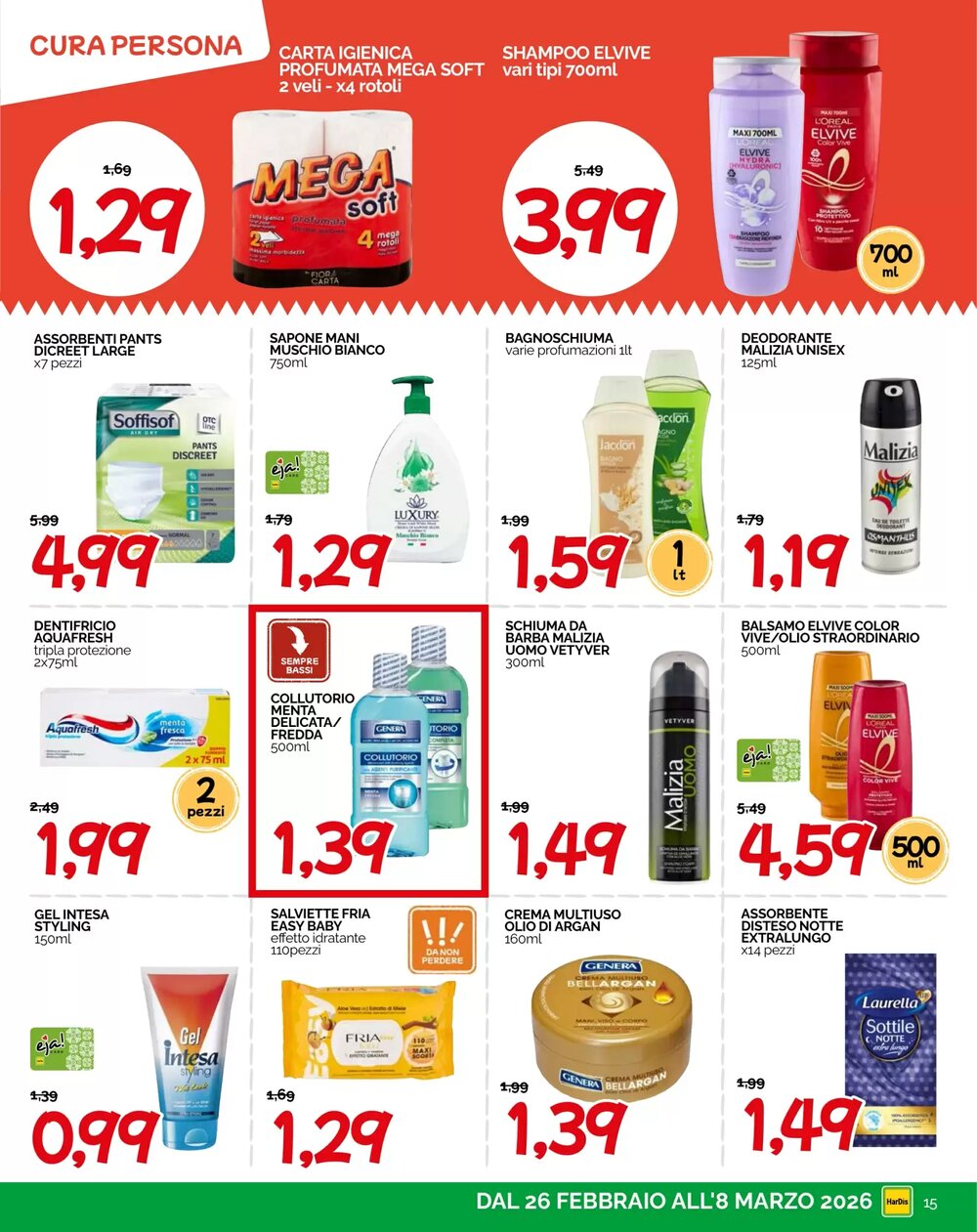 Volantino promozionale Hardis  valide dal 26/02/2026 - Pagina 15.