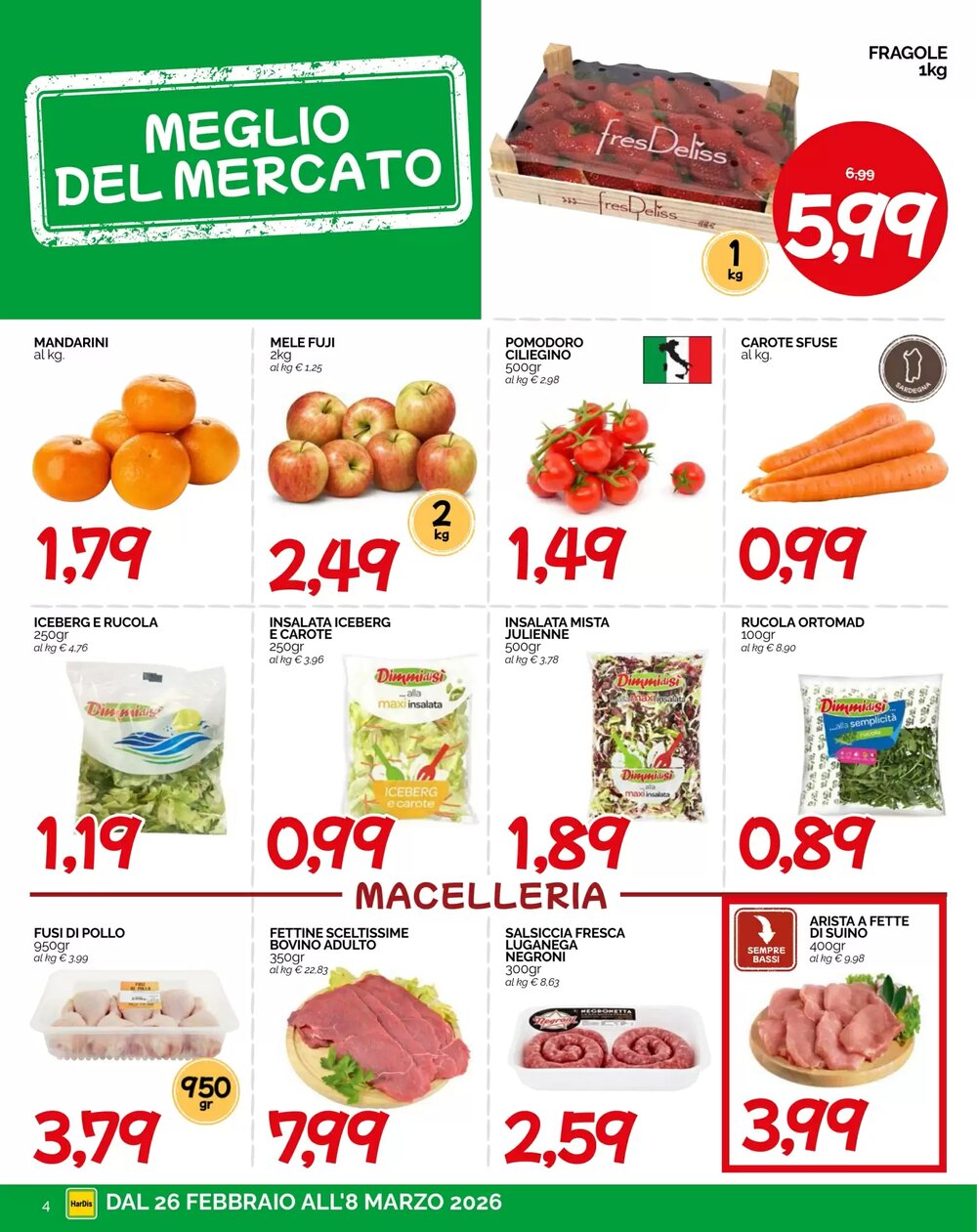Volantino promozionale Hardis  valide dal 26/02/2026 - Pagina 4.