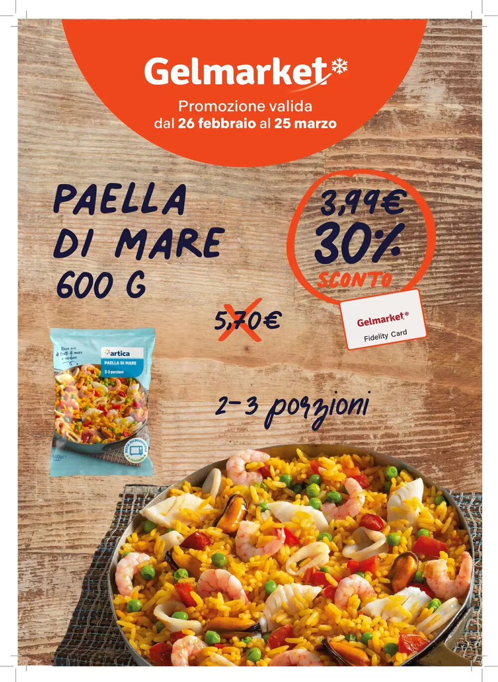 Volantino promozionale Gelmarket  valide dal 26/02/2026 - Pagina 1.