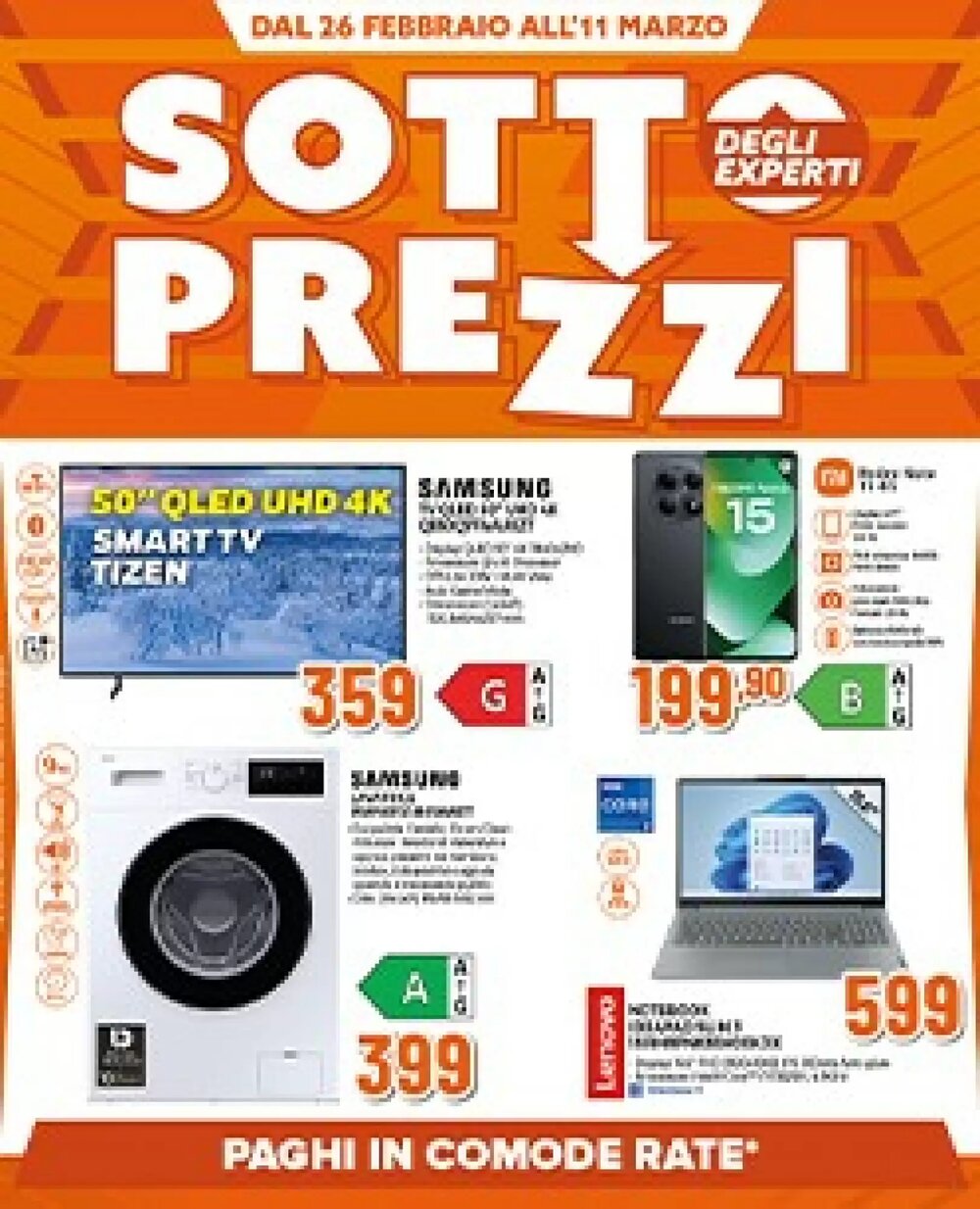 Volantino promozionale Iperal  valide dal 26/02/2026 - Pagina 1.