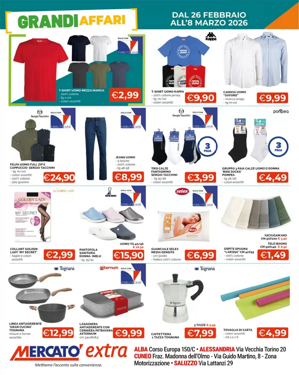 Volantino promozionale Mercatò Extra  valide dal 26/02/2026 - Pagina 2.