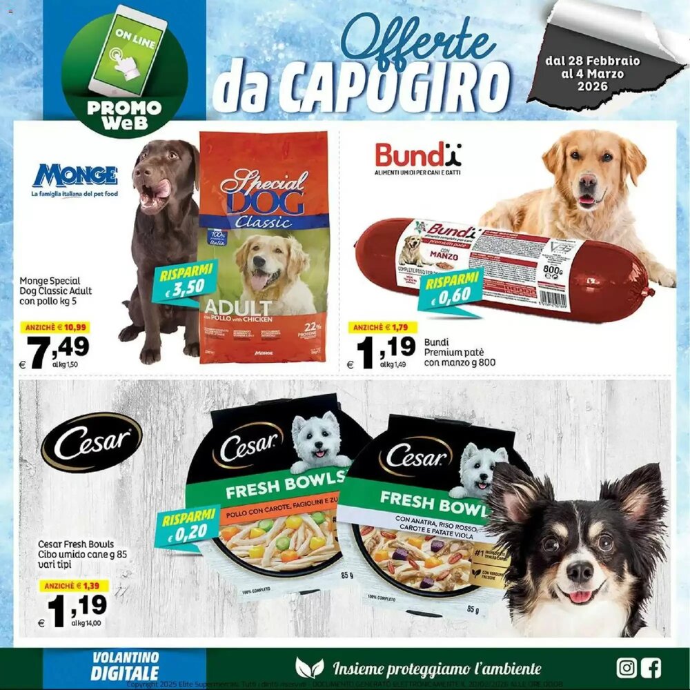 Volantino promozionale Elite  valide dal 28/02/2026 - Pagina 9.