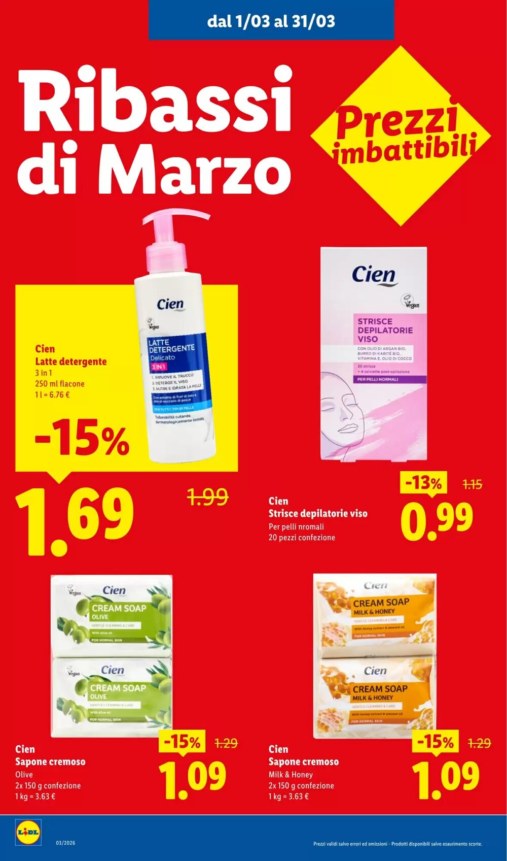 Volantino promozionale Lidl  valide dal 01/03/2026 - Pagina 12.