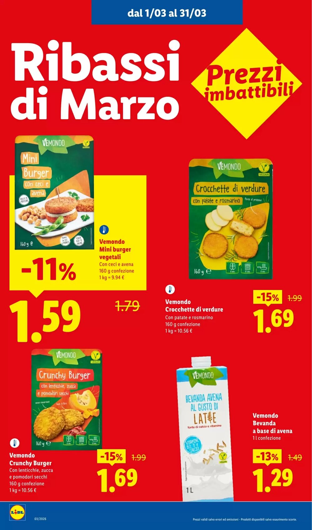 Volantino promozionale Lidl  valide dal 01/03/2026 - Pagina 6.