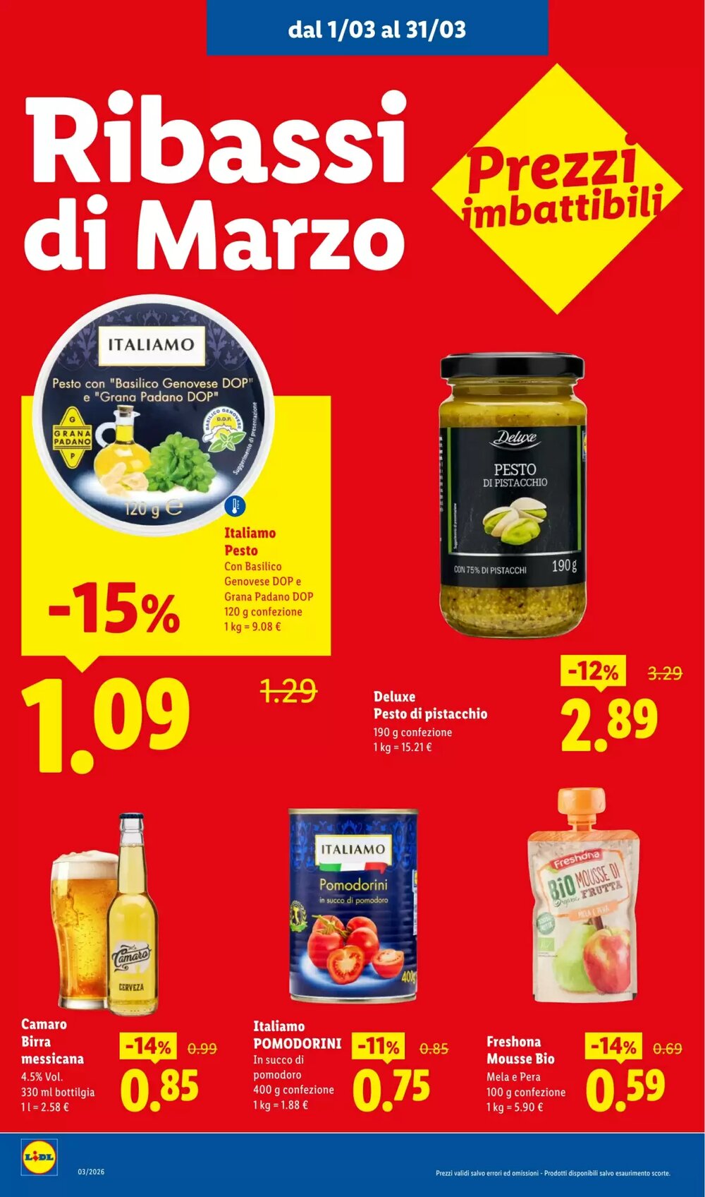 Volantino promozionale Lidl  valide dal 01/03/2026 - Pagina 8.