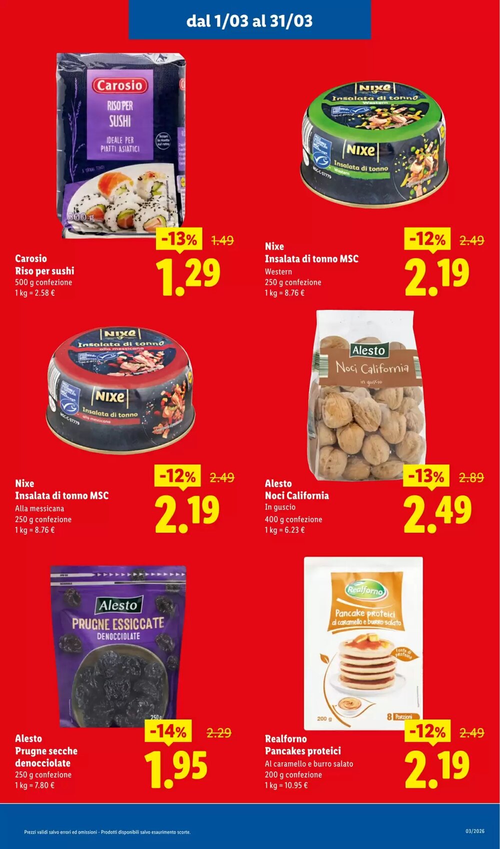 Volantino promozionale Lidl  valide dal 01/03/2026 - Pagina 9.