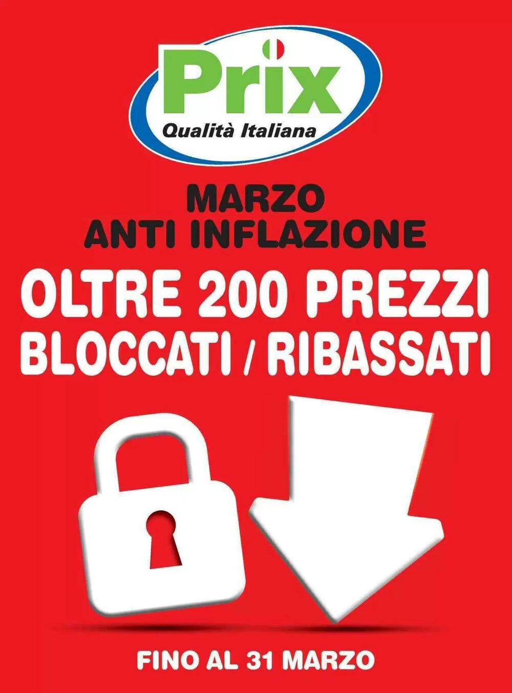 Volantino promozionale Prix Quality  valide dal 01/03/2026 - Pagina 1.