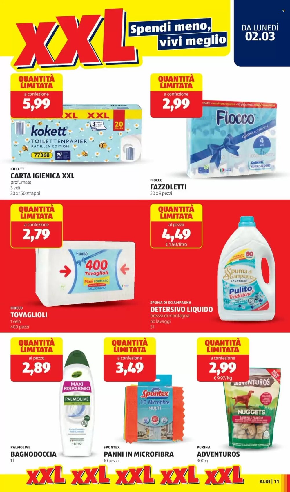Volantino promozionale ALDI  valide dal 02/03/2026 - Pagina 11.