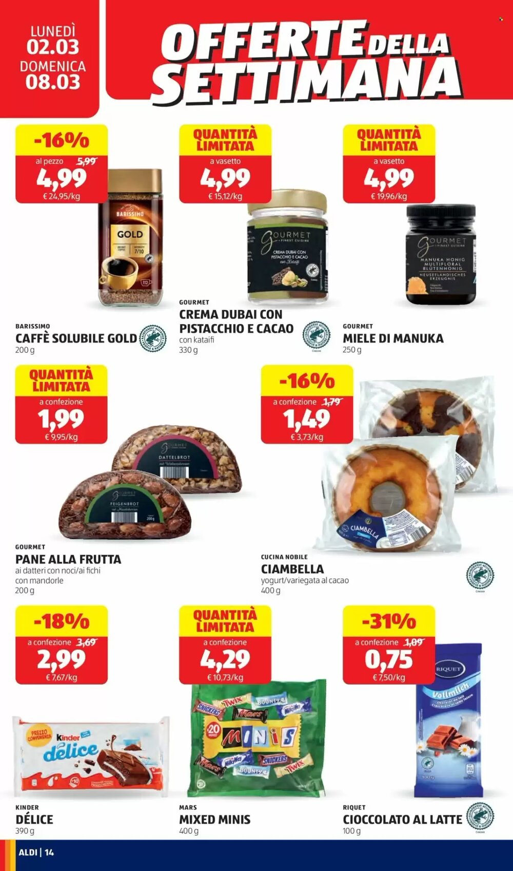 Volantino promozionale ALDI  valide dal 02/03/2026 - Pagina 14.