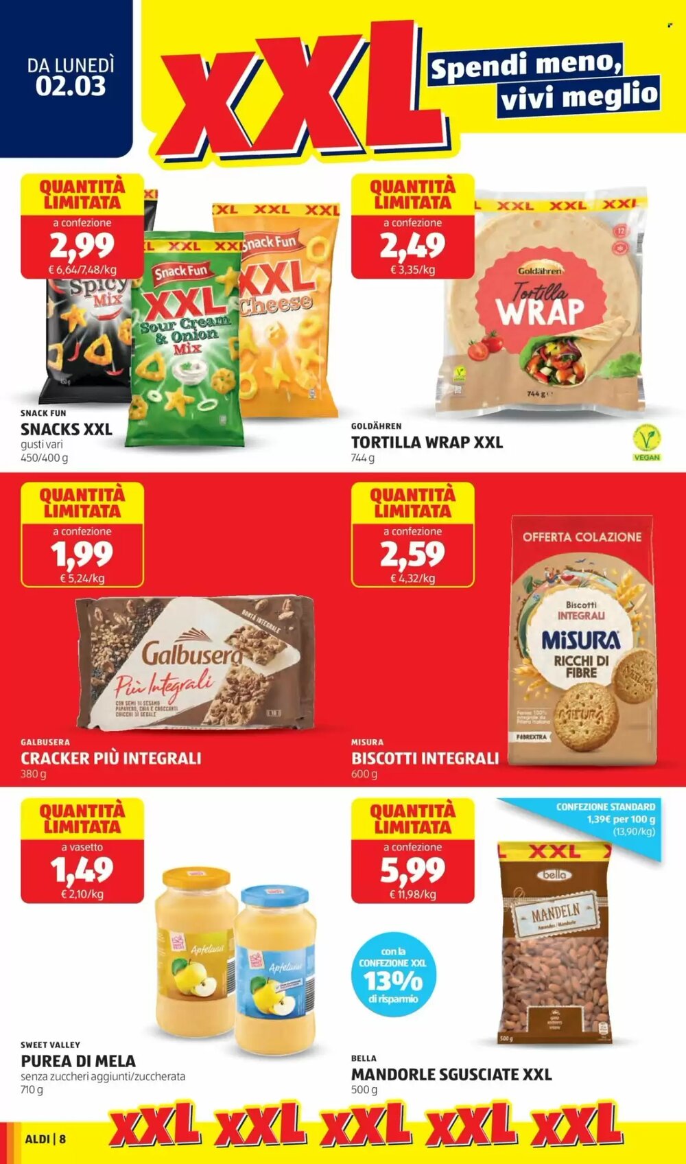 Volantino promozionale ALDI  valide dal 02/03/2026 - Pagina 8.