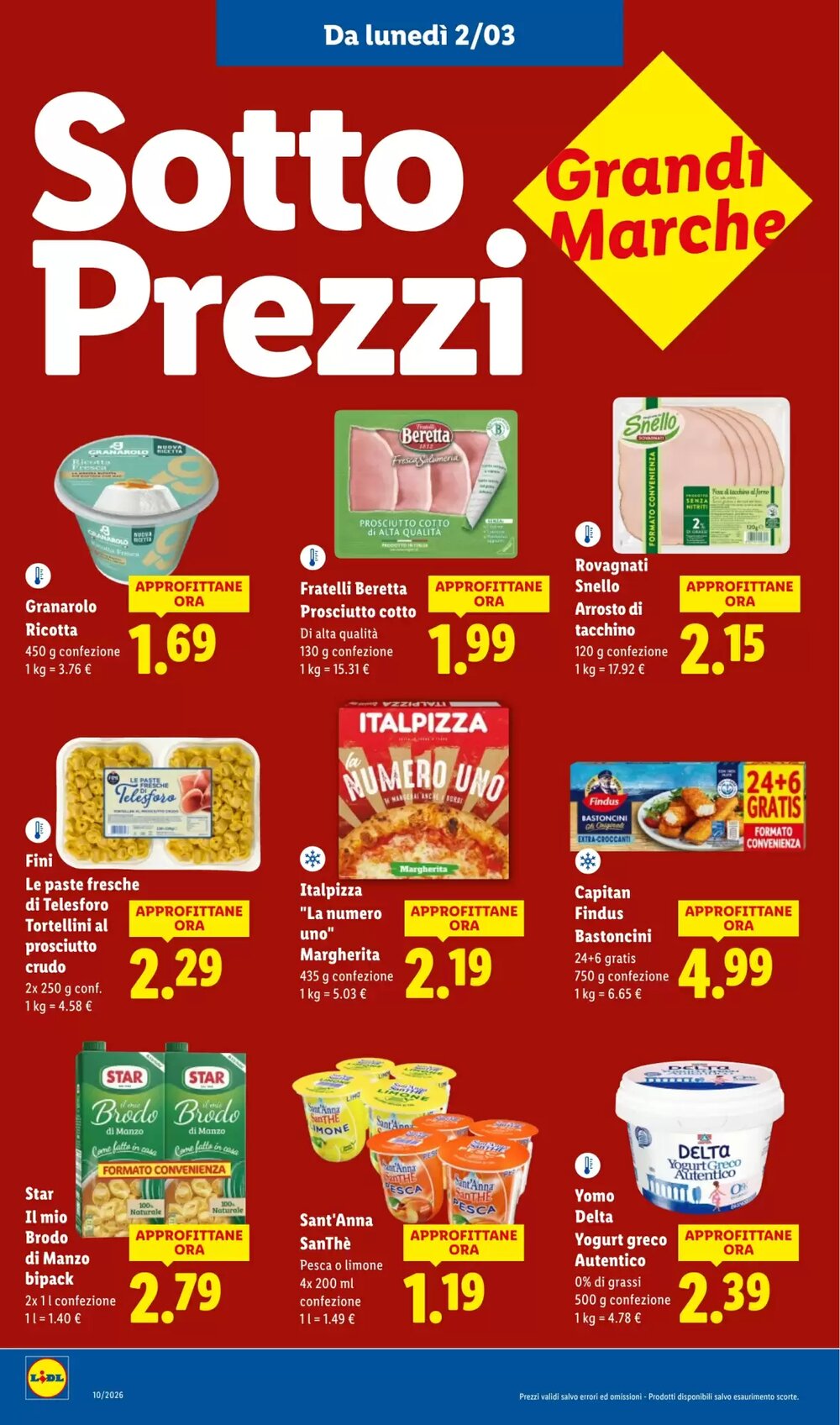 Volantino promozionale Lidl  valide dal 02/03/2026 - Pagina 2.
