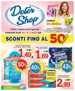 Volantino promozionale Deter Shop  valide dal 02/03/2026