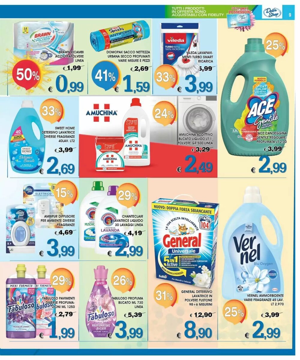 Volantino promozionale Deter Shop  valide dal 02/03/2026 - Pagina 9.