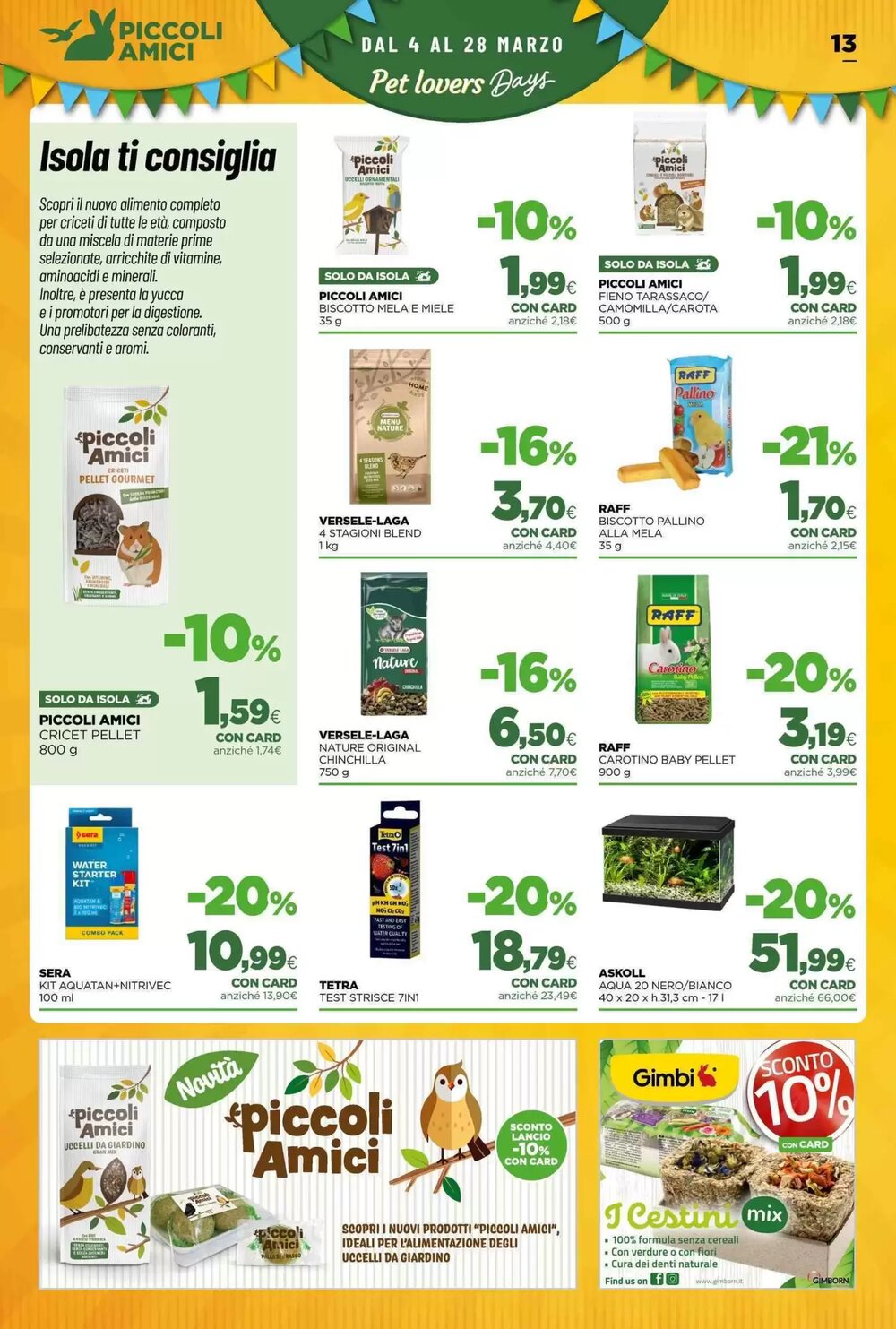 Volantino promozionale L´Isola dei Tesori  valide dal 04/03/2026 - Pagina 13.