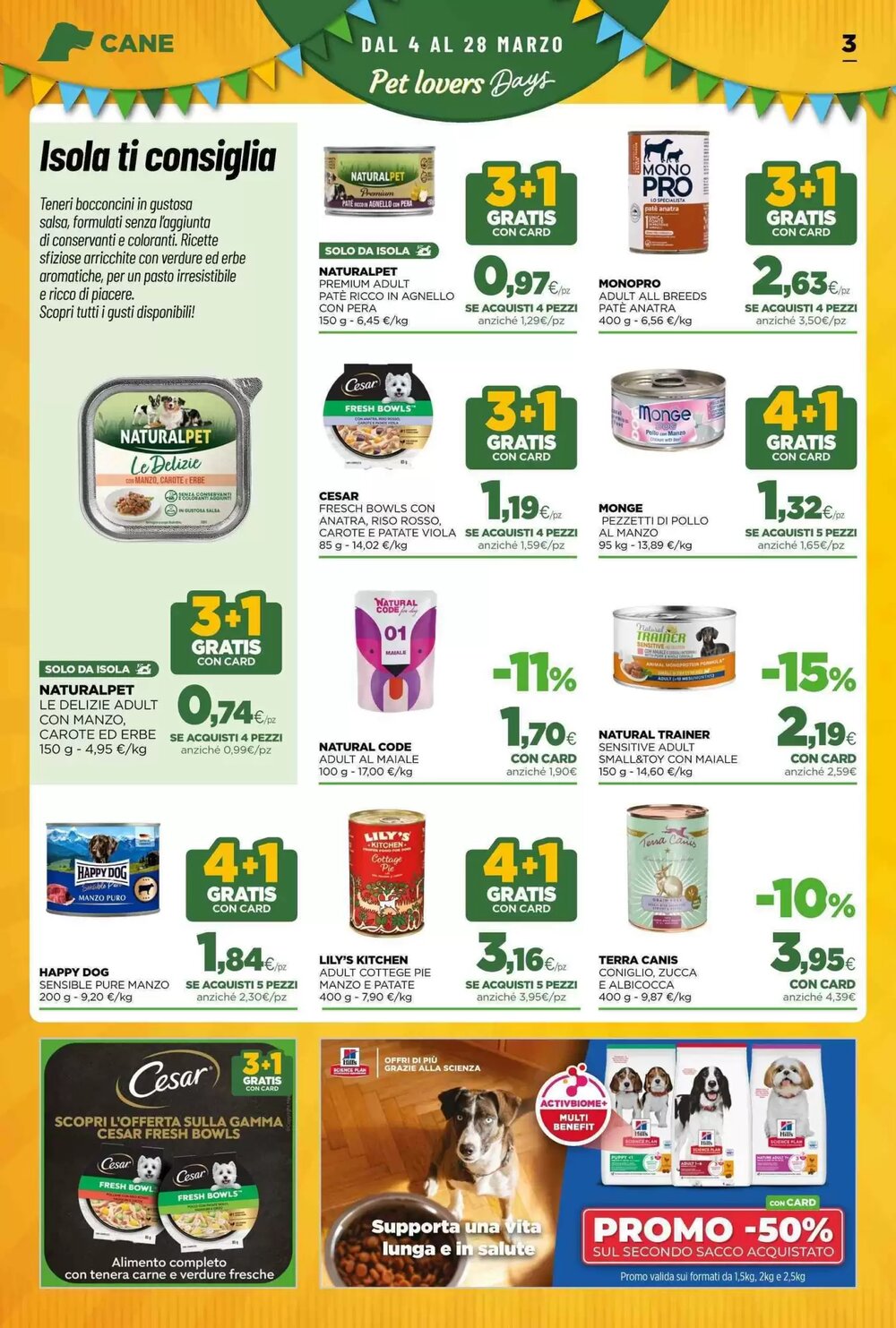 Volantino promozionale L´Isola dei Tesori  valide dal 04/03/2026 - Pagina 3.