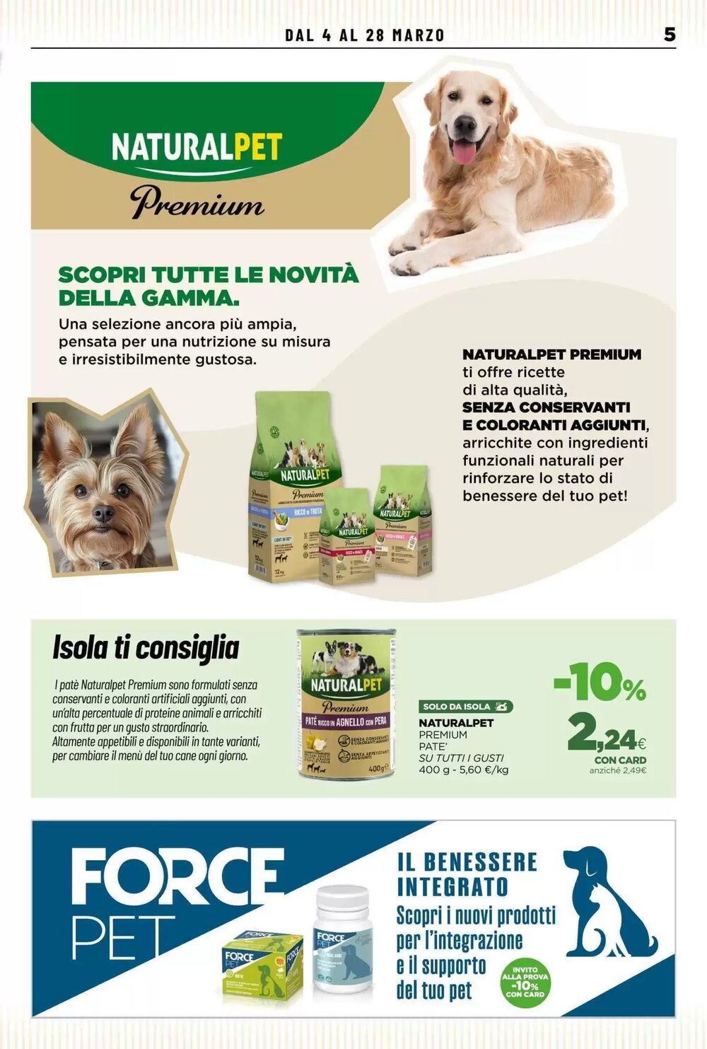 Volantino promozionale L´Isola dei Tesori  valide dal 04/03/2026 - Pagina 5.