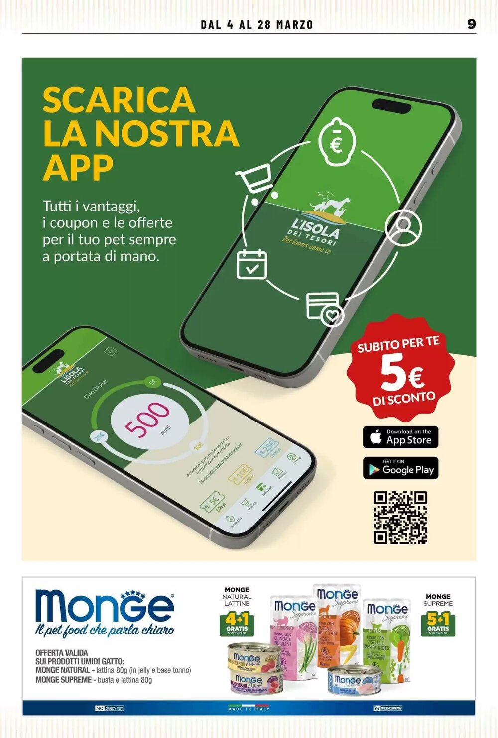 Volantino promozionale L´Isola dei Tesori  valide dal 04/03/2026 - Pagina 9.