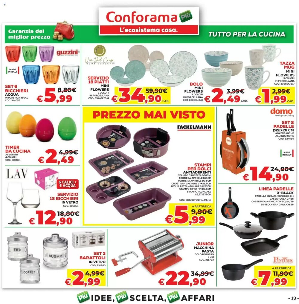 Volantino promozionale Conforama  valide dal 05/03/2026 - Pagina 13.