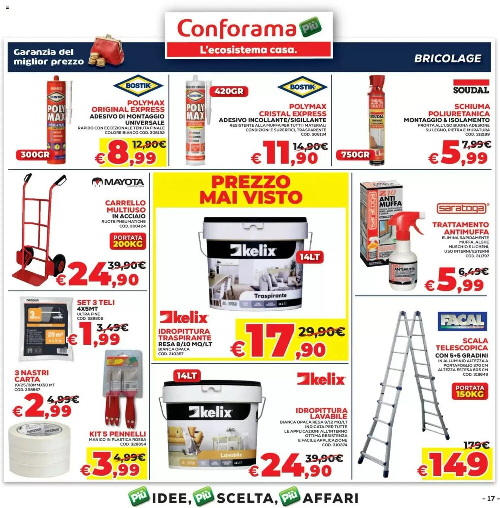 Volantino promozionale Conforama  valide dal 05/03/2026 - Pagina 17.