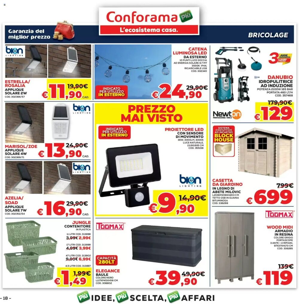 Volantino promozionale Conforama  valide dal 05/03/2026 - Pagina 18.