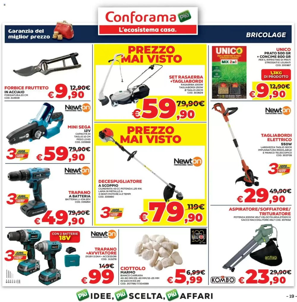 Volantino promozionale Conforama  valide dal 05/03/2026 - Pagina 19.