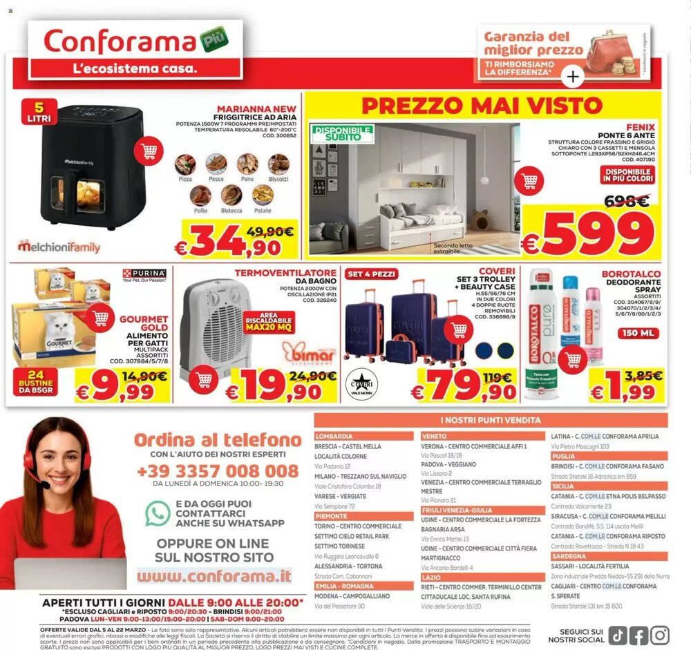 Volantino promozionale Conforama  valide dal 05/03/2026 - Pagina 20.