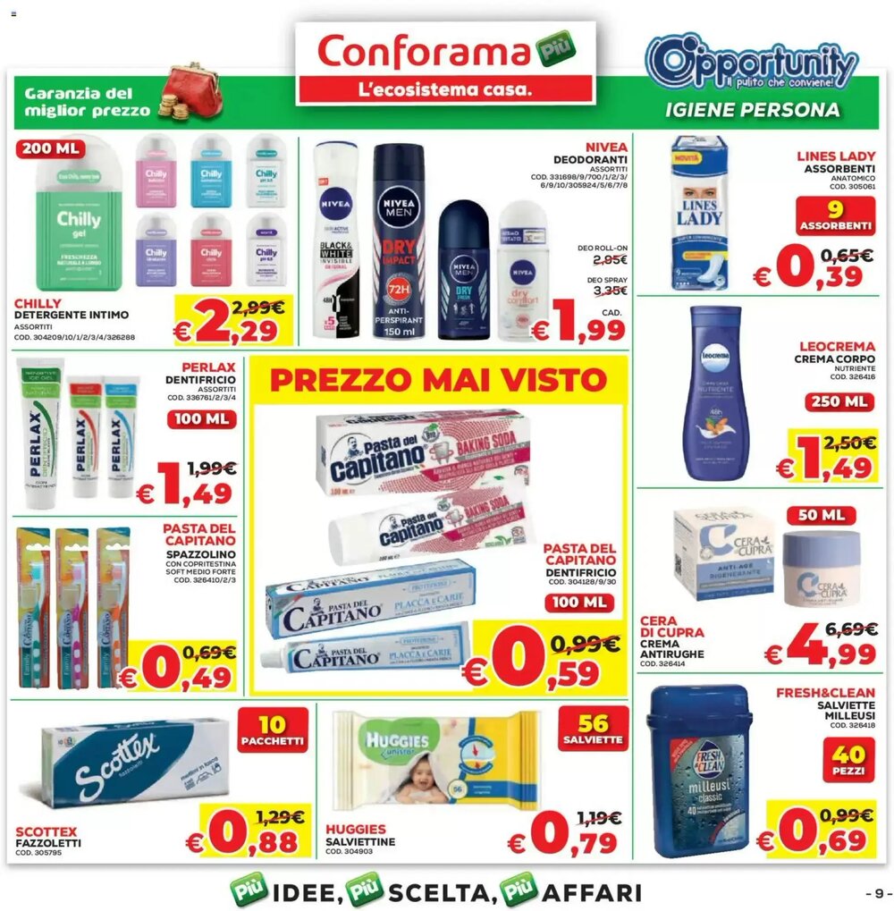 Volantino promozionale Conforama  valide dal 05/03/2026 - Pagina 9.