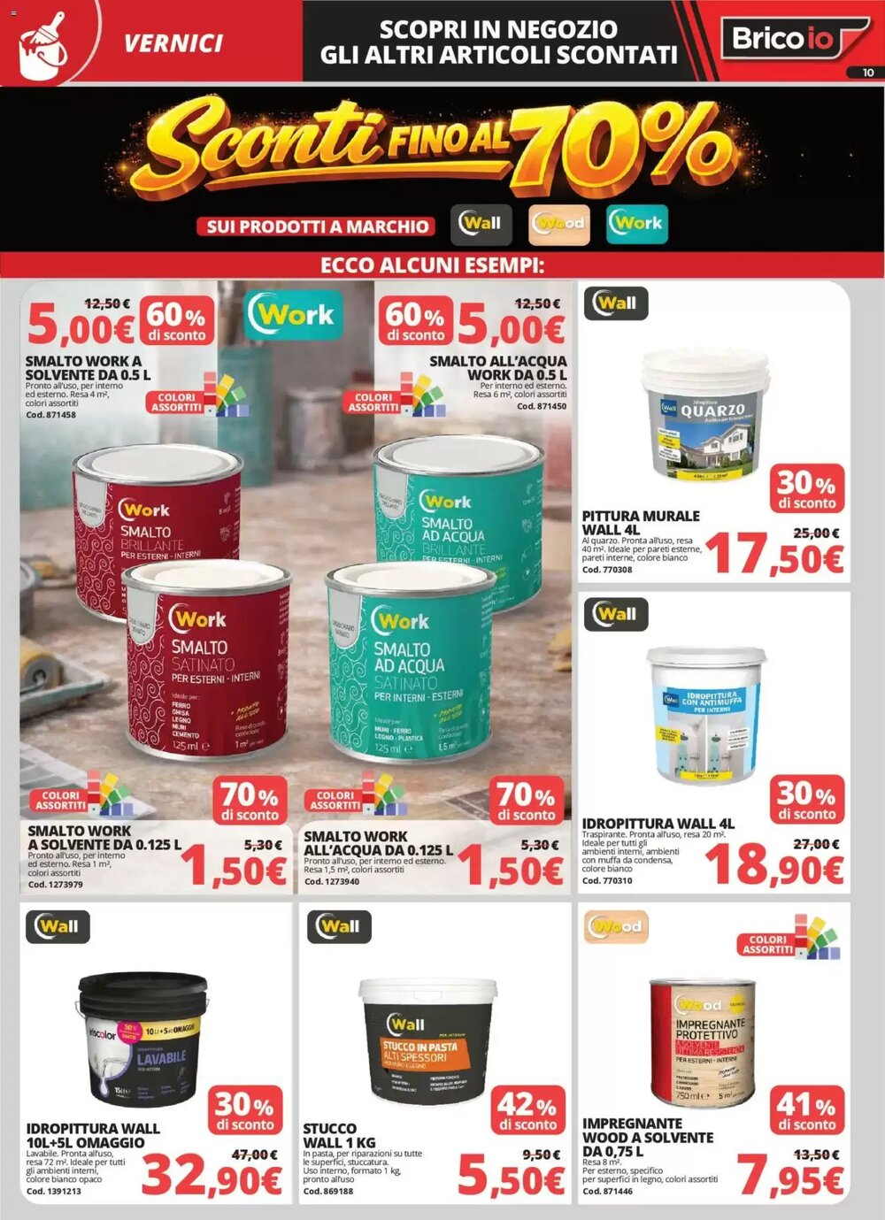 Volantino promozionale Brico Io  valide dal 05/03/2026 - Pagina 10.