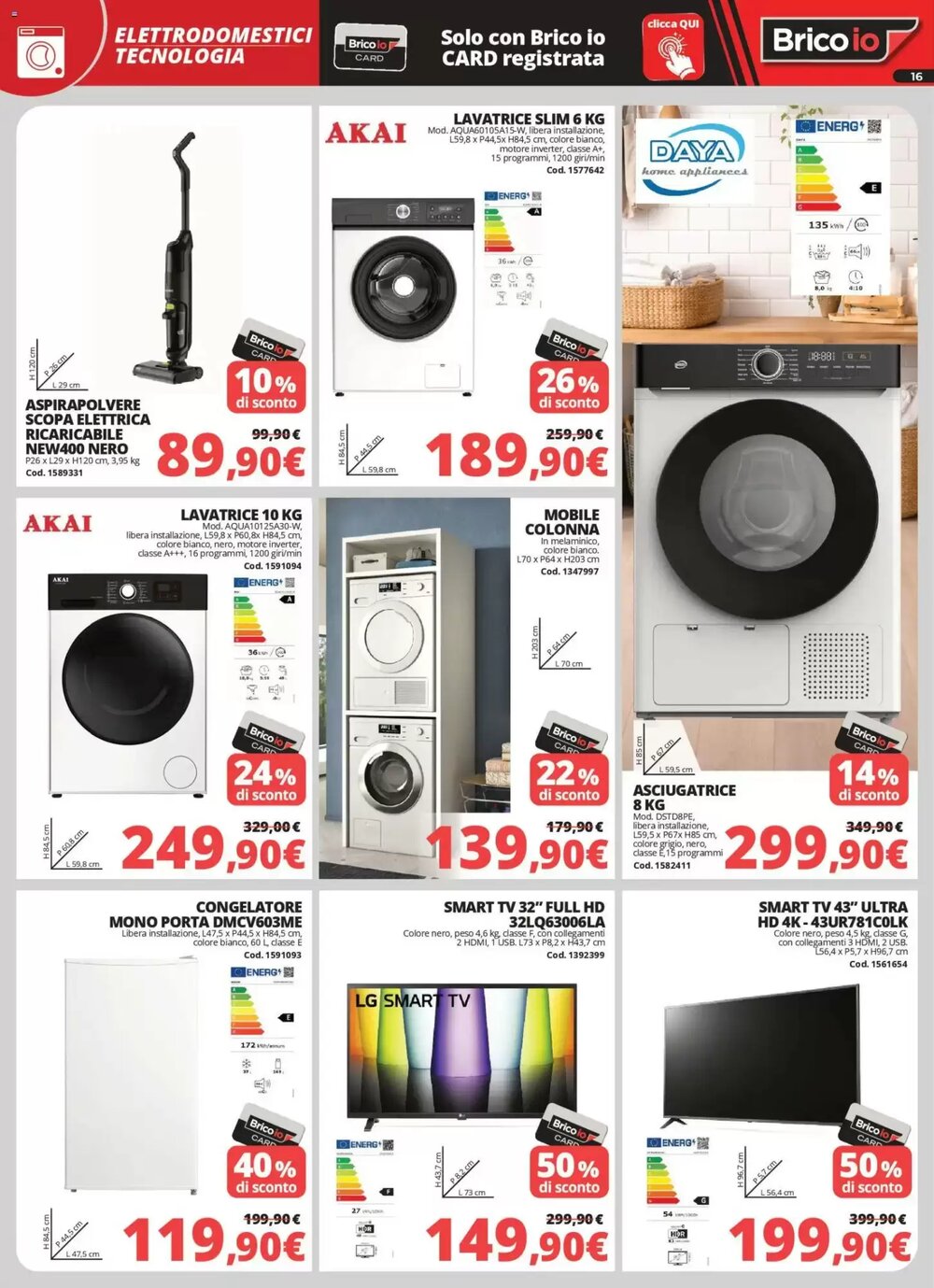 Volantino promozionale Brico Io  valide dal 05/03/2026 - Pagina 16.