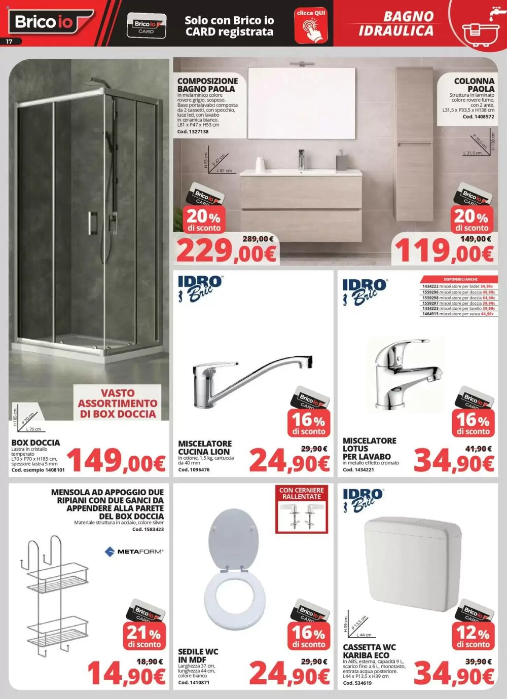 Volantino promozionale Brico Io  valide dal 05/03/2026 - Pagina 17.