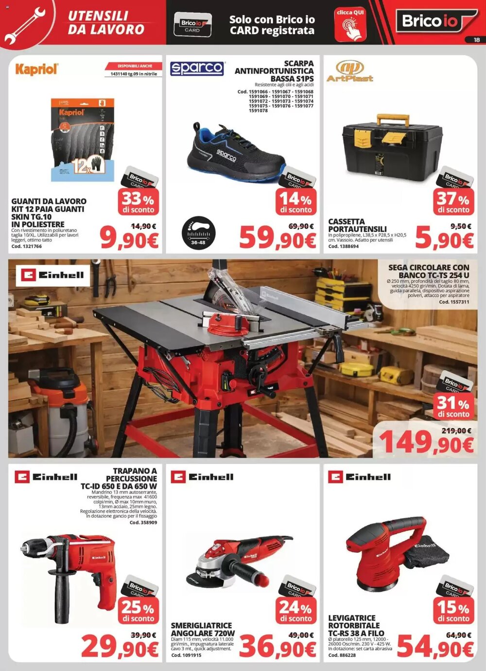 Volantino promozionale Brico Io  valide dal 05/03/2026 - Pagina 18.