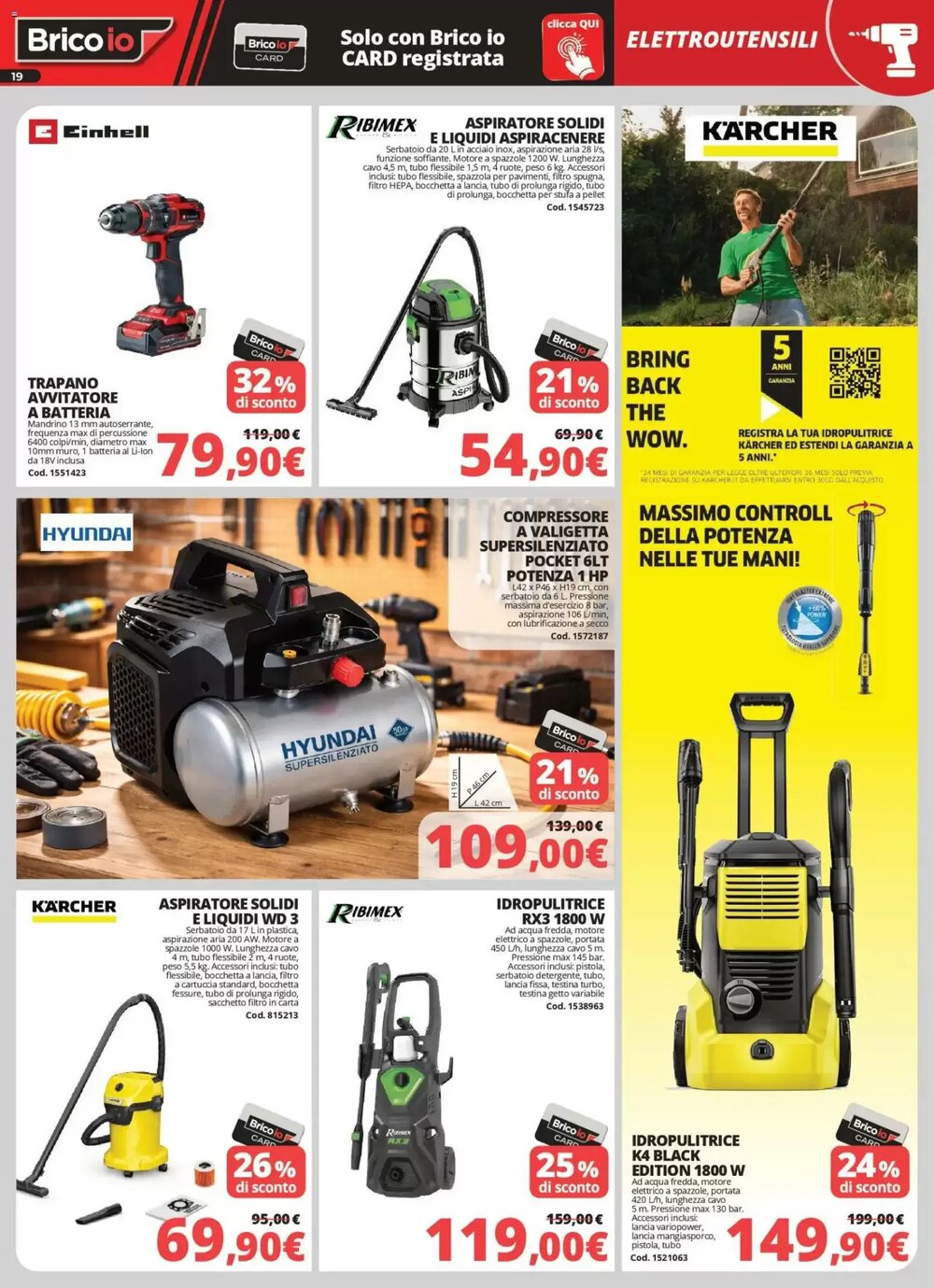 Volantino promozionale Brico Io  valide dal 05/03/2026 - Pagina 19.