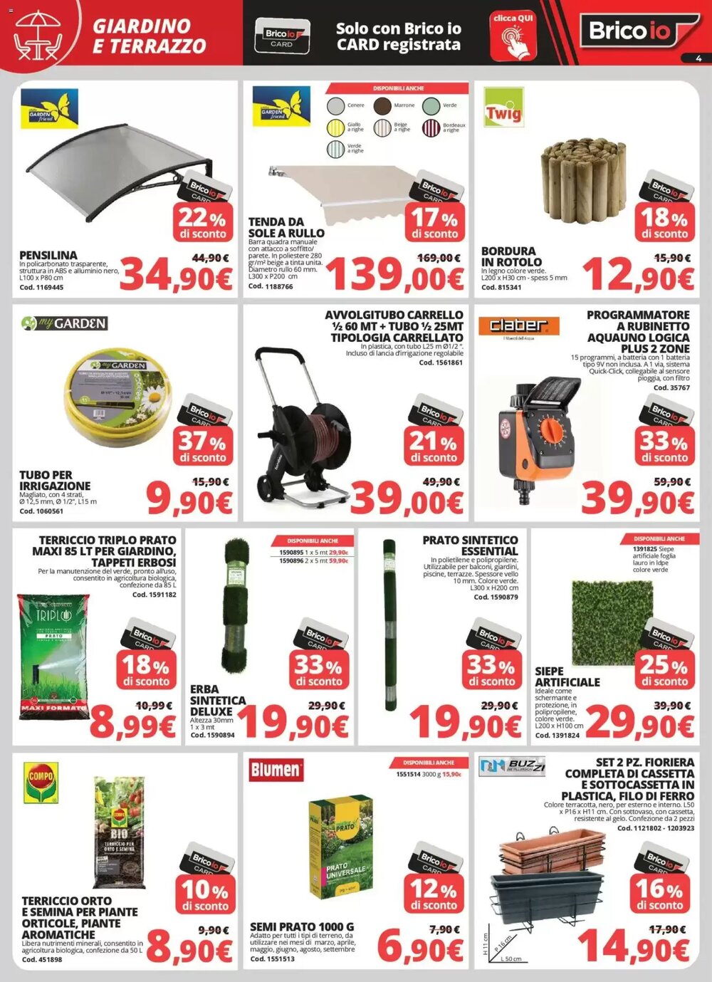 Volantino promozionale Brico Io  valide dal 05/03/2026 - Pagina 4.