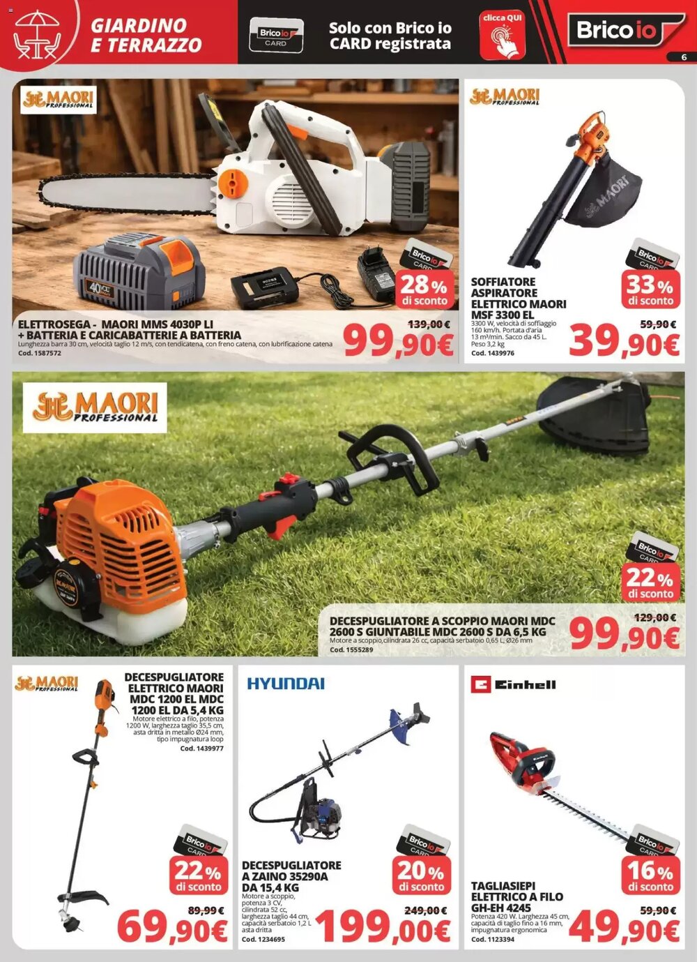 Volantino promozionale Brico Io  valide dal 05/03/2026 - Pagina 6.