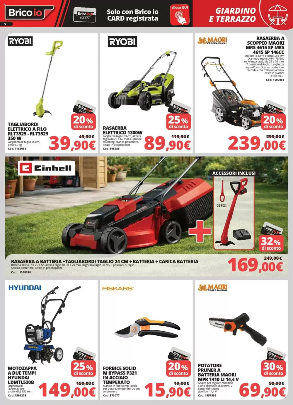 Volantino promozionale Brico Io  valide dal 05/03/2026 - Pagina 7.