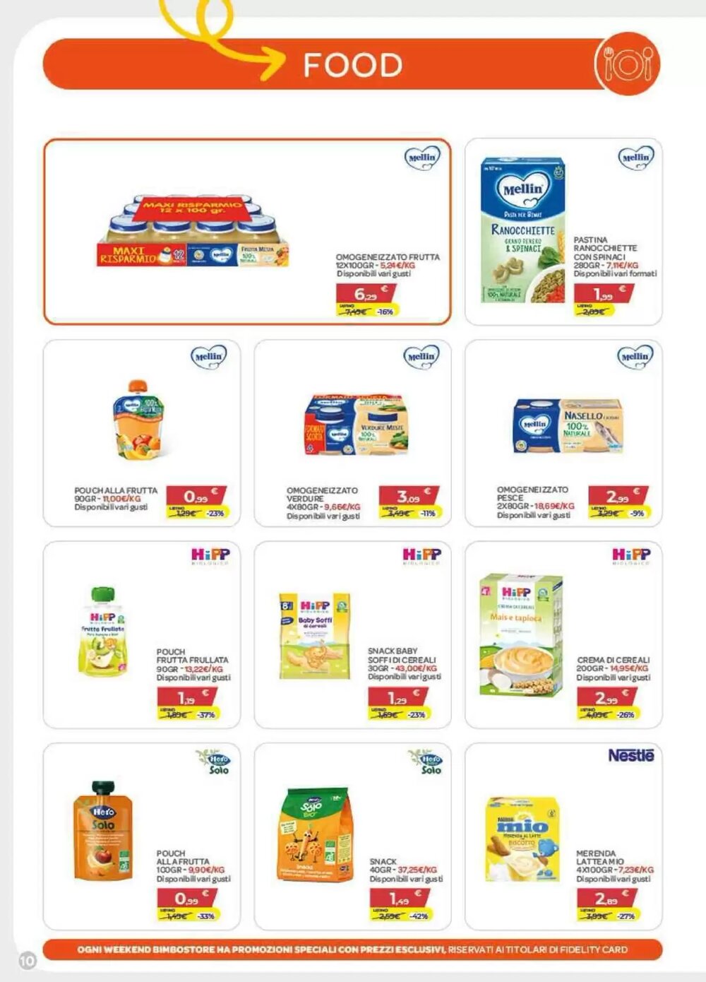 Volantino promozionale Bimbo Store  valide dal 05/03/2026 - Pagina 10.