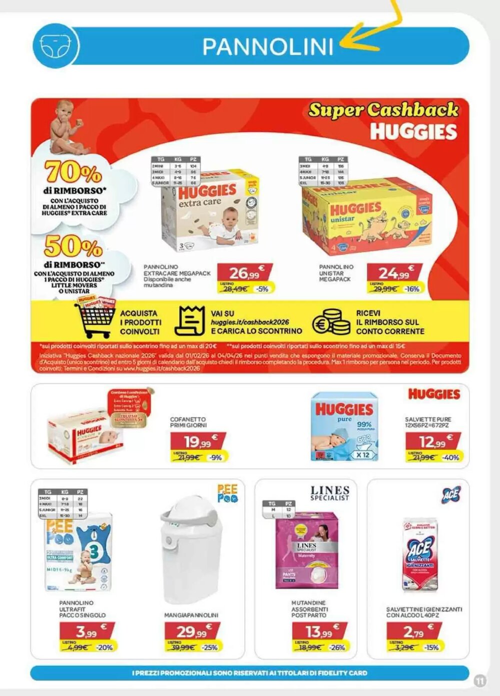 Volantino promozionale Bimbo Store  valide dal 05/03/2026 - Pagina 11.
