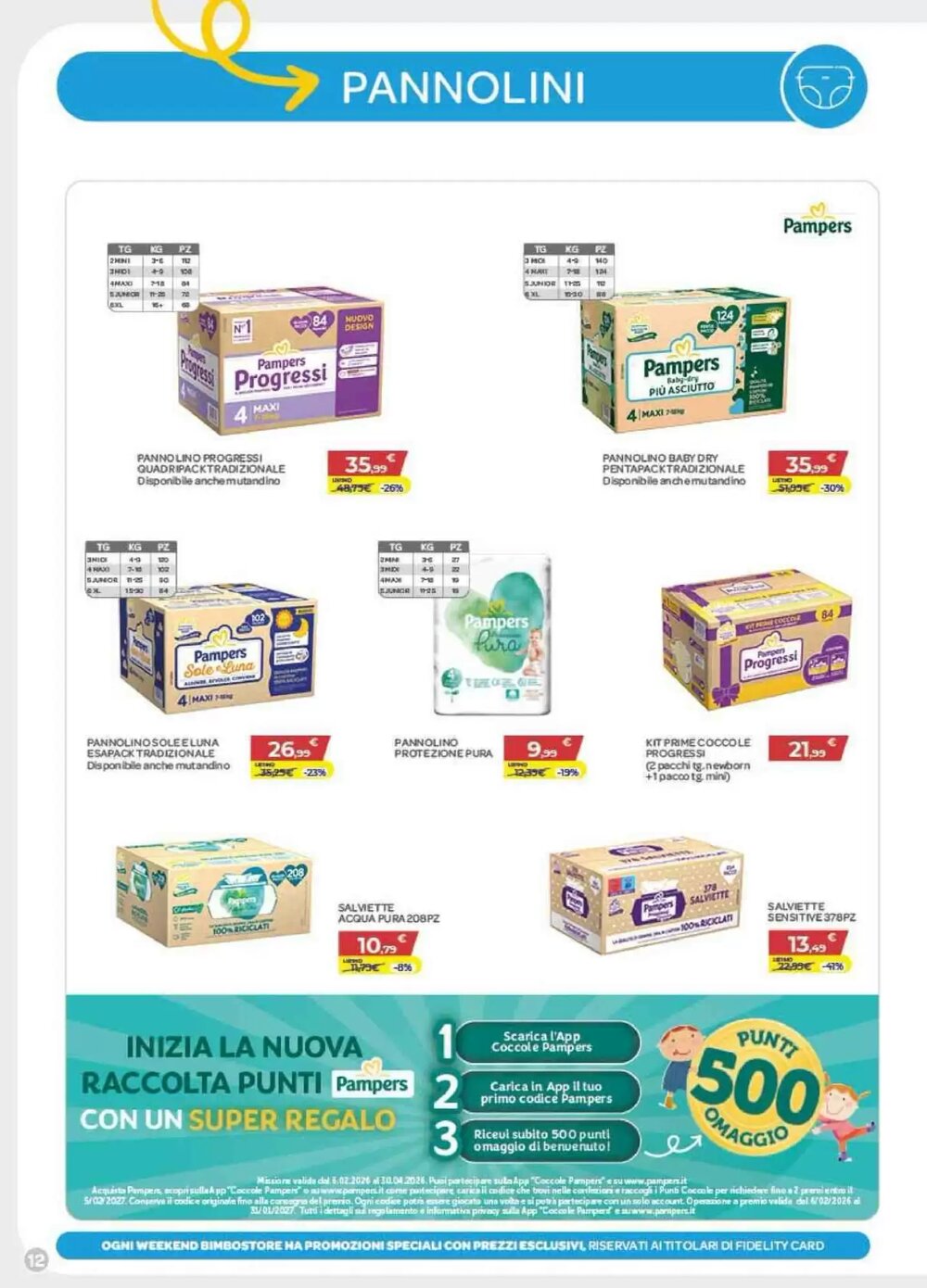 Volantino promozionale Bimbo Store  valide dal 05/03/2026 - Pagina 12.