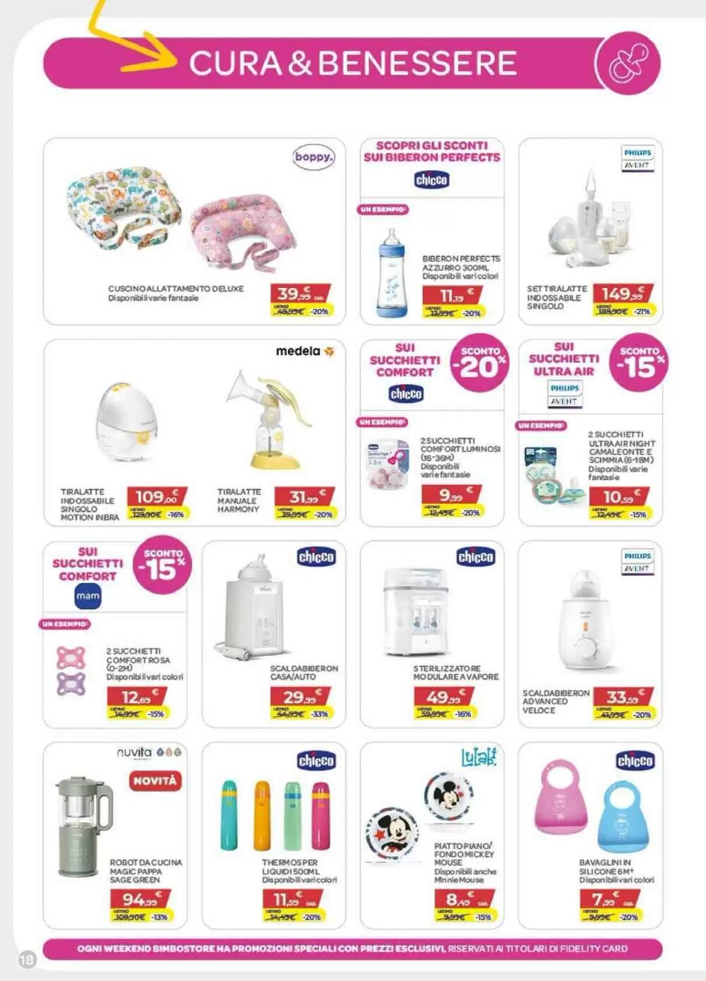 Volantino promozionale Bimbo Store  valide dal 05/03/2026 - Pagina 18.