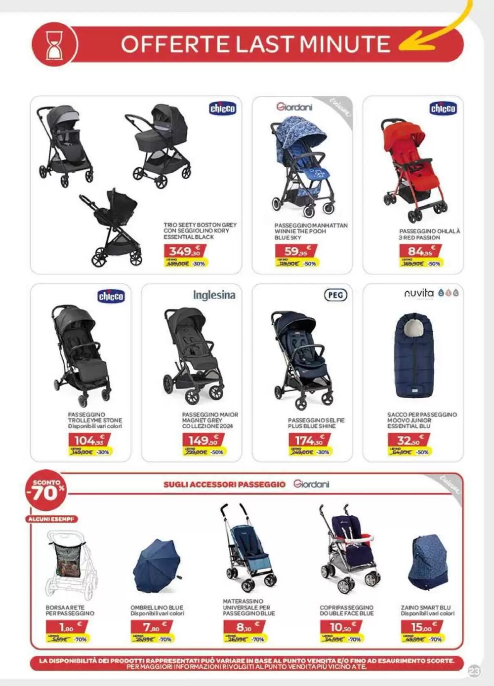 Volantino promozionale Bimbo Store  valide dal 05/03/2026 - Pagina 23.