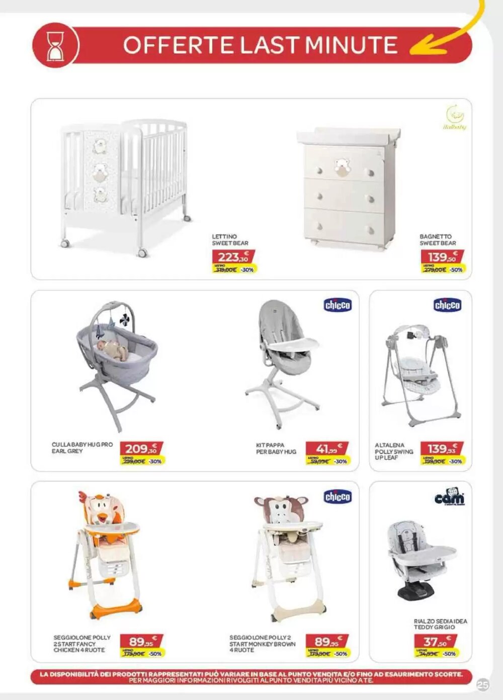 Volantino promozionale Bimbo Store  valide dal 05/03/2026 - Pagina 25.