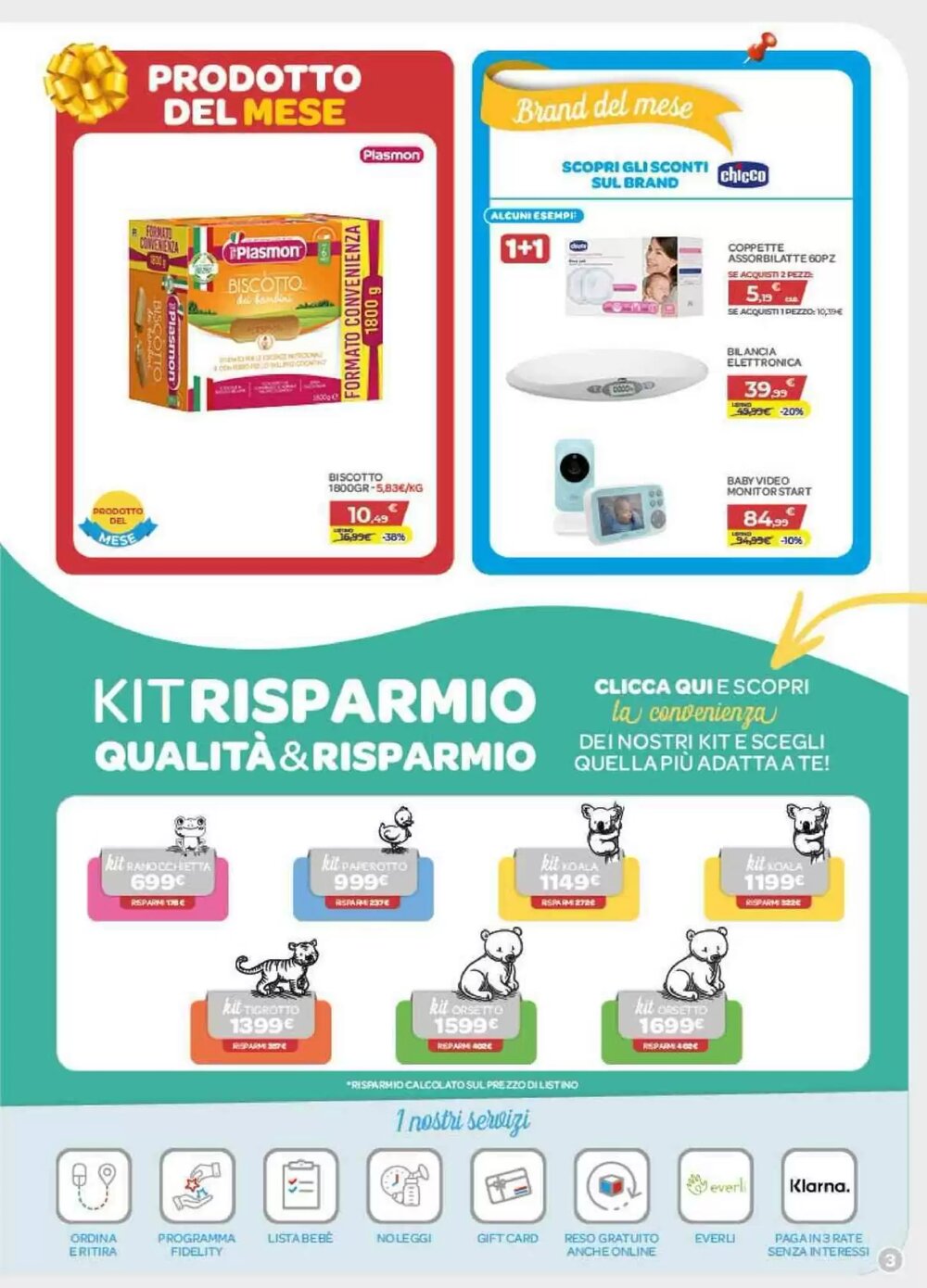 Volantino promozionale Bimbo Store  valide dal 05/03/2026 - Pagina 3.