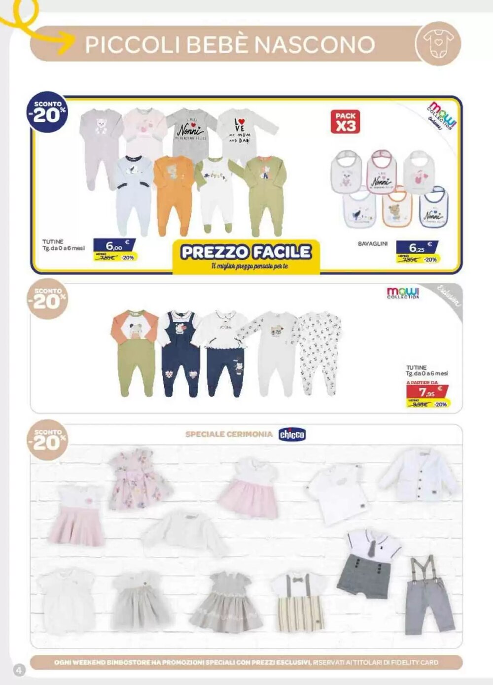 Volantino promozionale Bimbo Store  valide dal 05/03/2026 - Pagina 4.