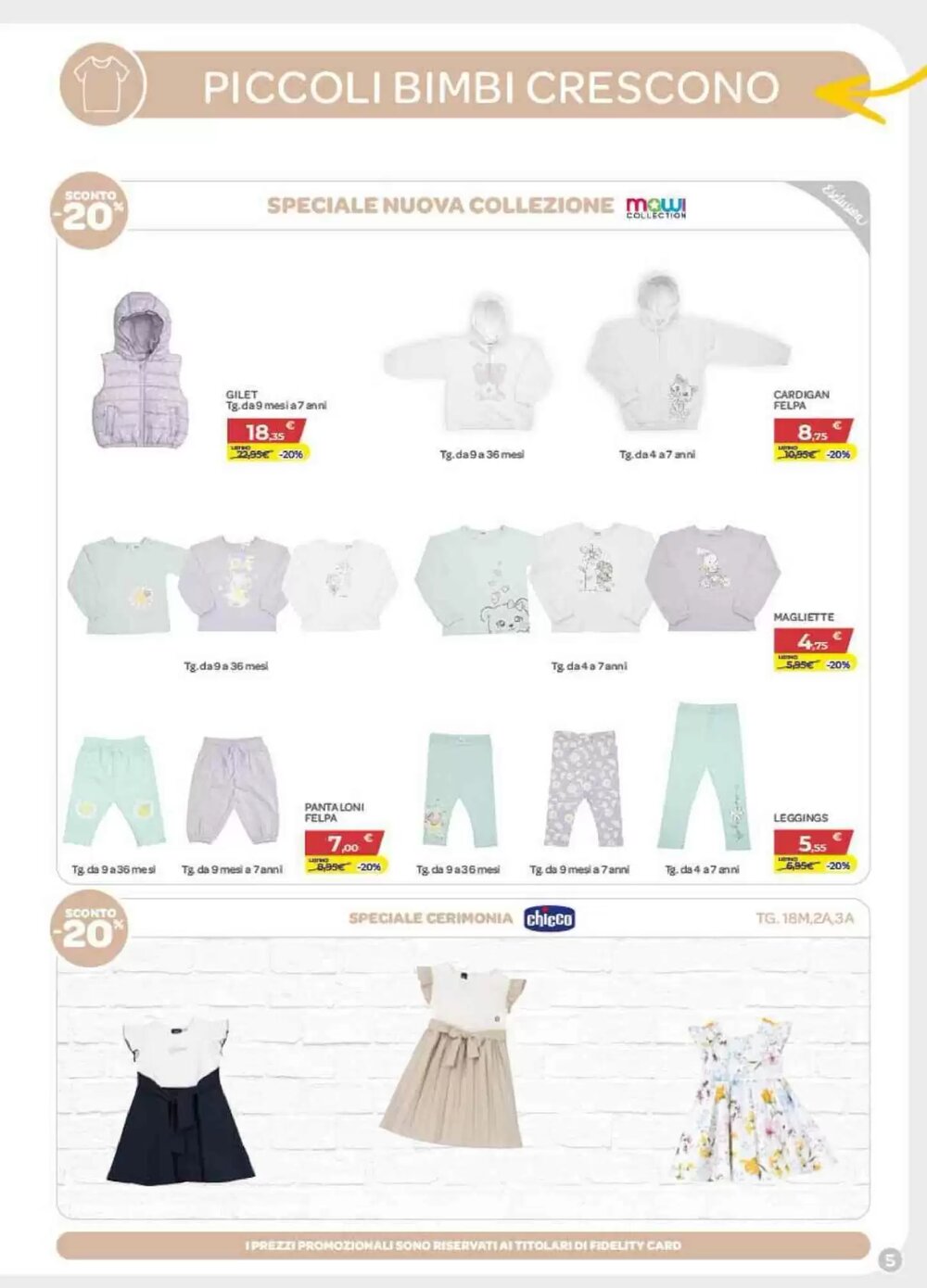 Volantino promozionale Bimbo Store  valide dal 05/03/2026 - Pagina 5.